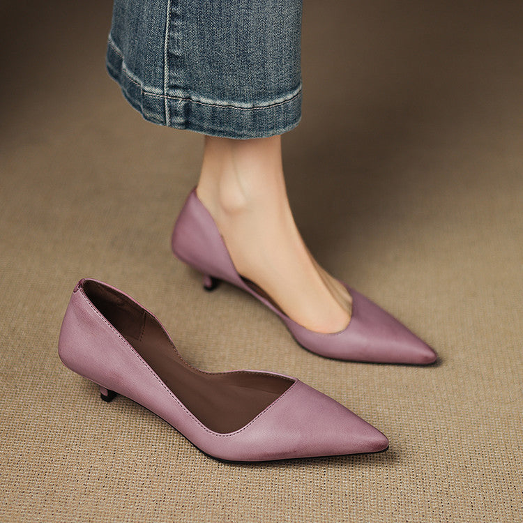 Anna-Berg | Leather Heels