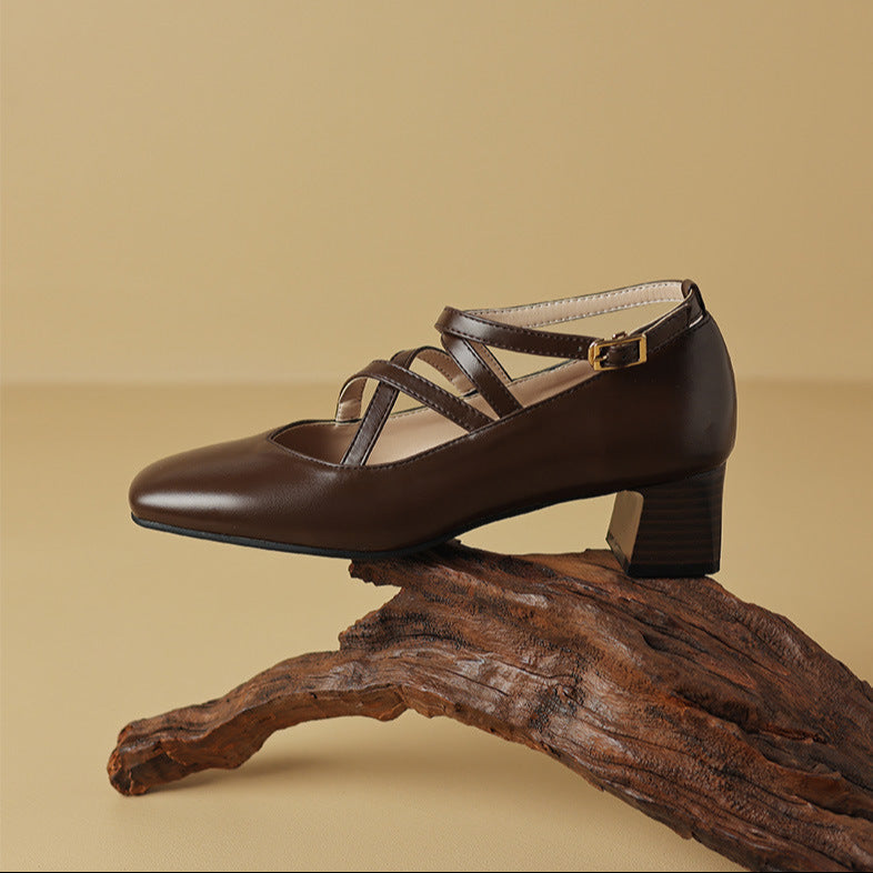 Anna-Berg | Leather Heels