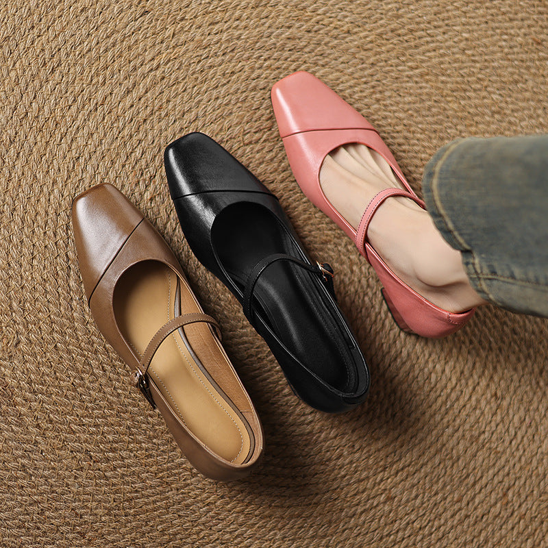Anna-Berg | Genuine Leather Heels