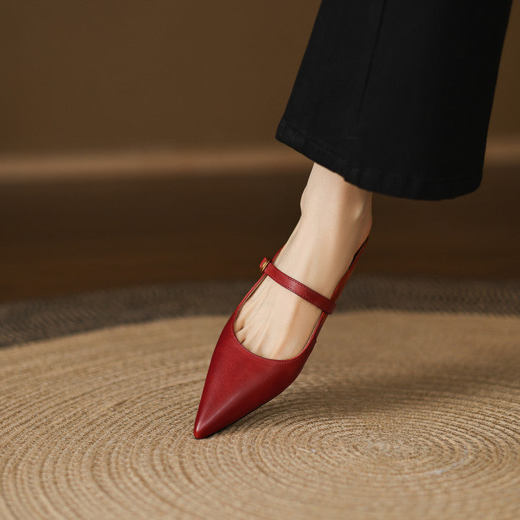 Anna-Berg | Genuine Leather Mules