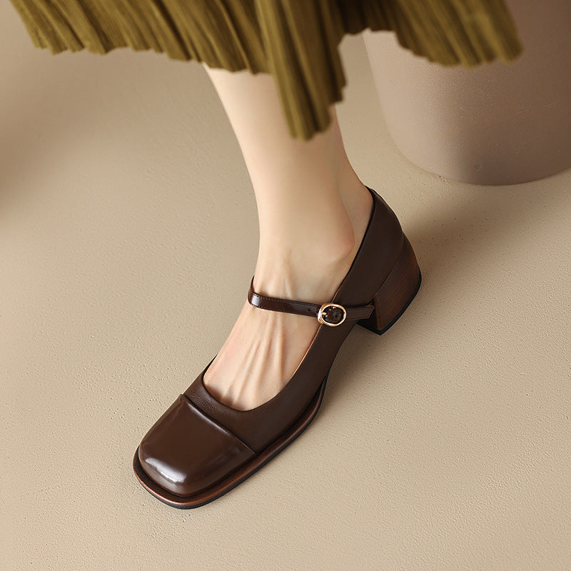 Anna-Berg | Genuine Leather Heels