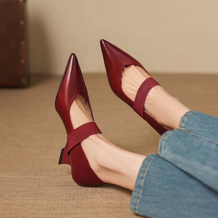 Anna-Berg | Genuine Leather Heels
