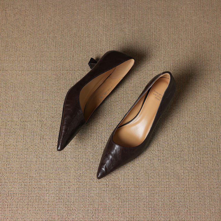 Anna-Berg | Genuine Leather Heels