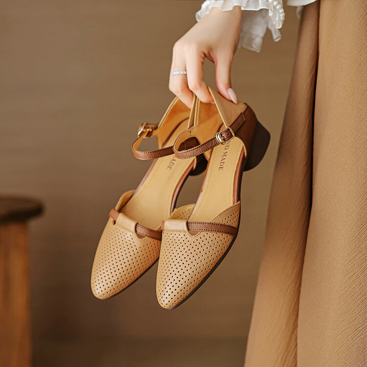 Anna-Berg | Genuine Leather Heels