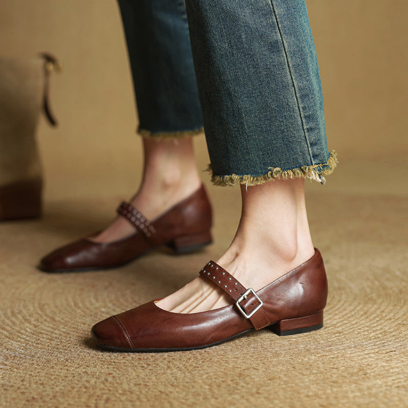 Anna-Berg | Genuine Leather Heels