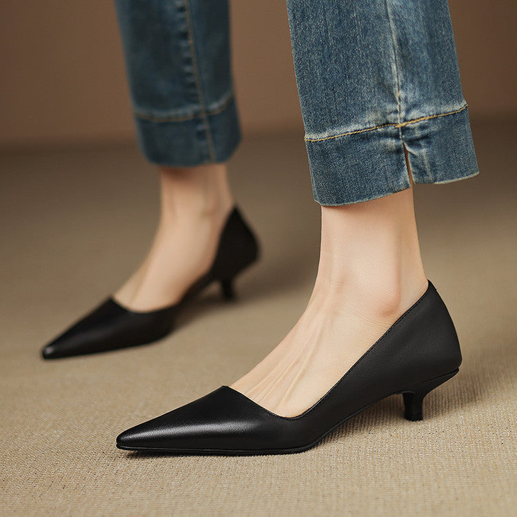 Anna-Berg | Leather Heels