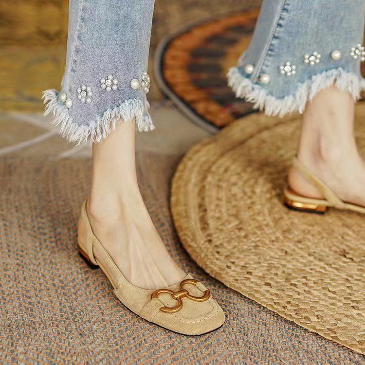 Anna-Berg | Slingback Heels in Leather