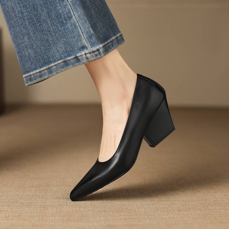 Anna-Berg | Genuine Leather Heels