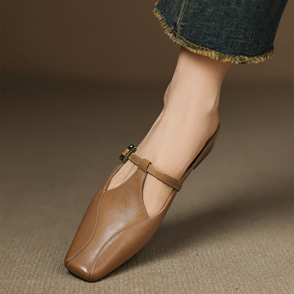Anna-Berg | Leather Mules