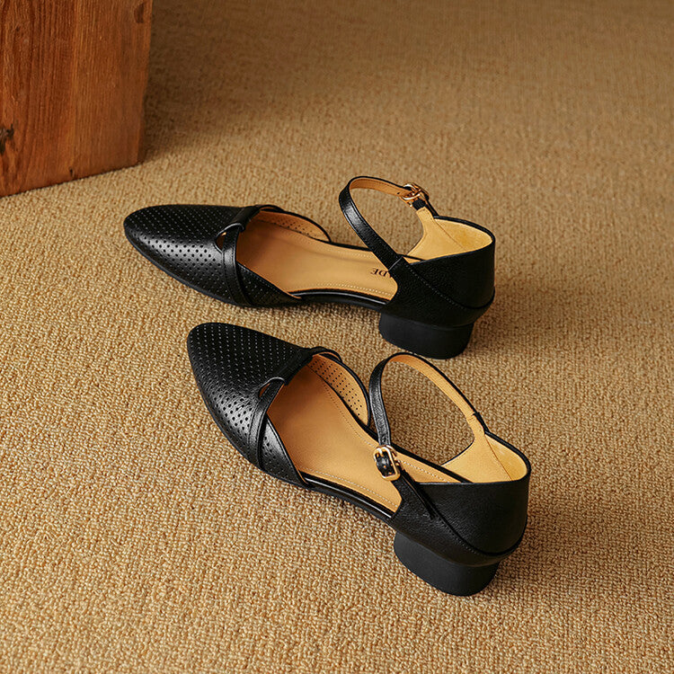 Anna-Berg | Genuine Leather Heels