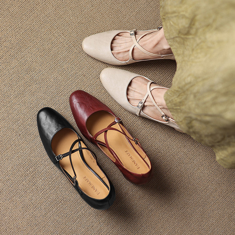 Anna-Berg | Genuine Leather Heels