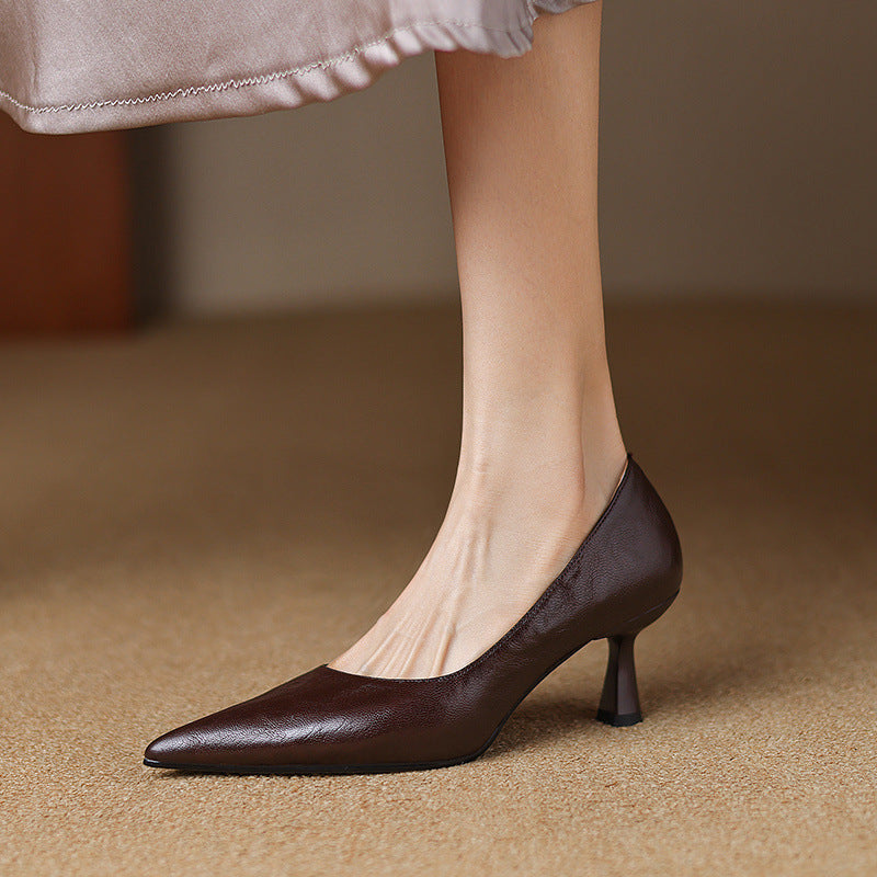 Anna-Berg | Genuine Leather Heels