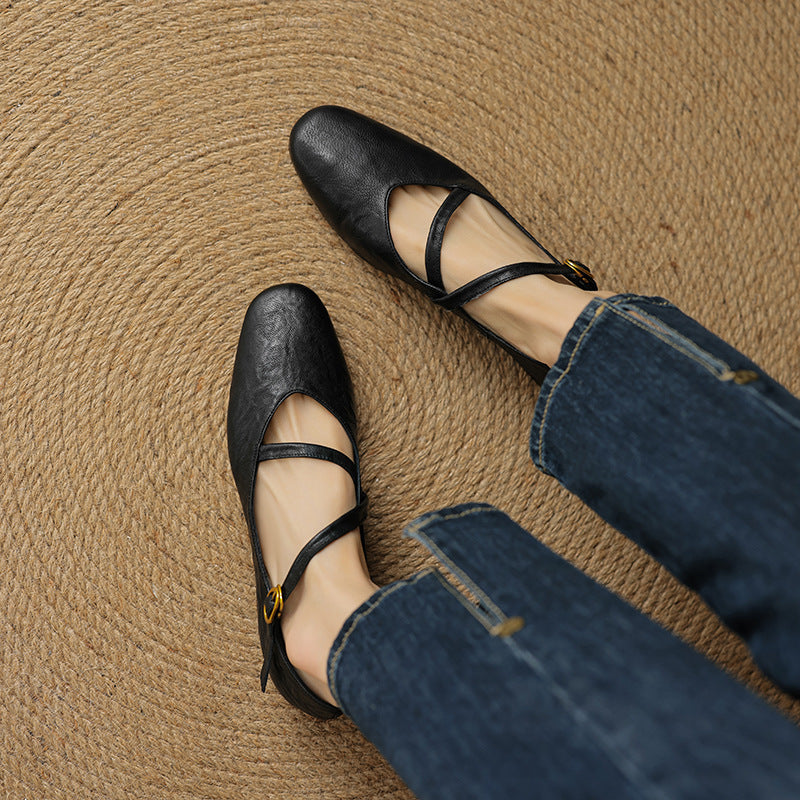 Anna-Berg | Genuine Leather Flats