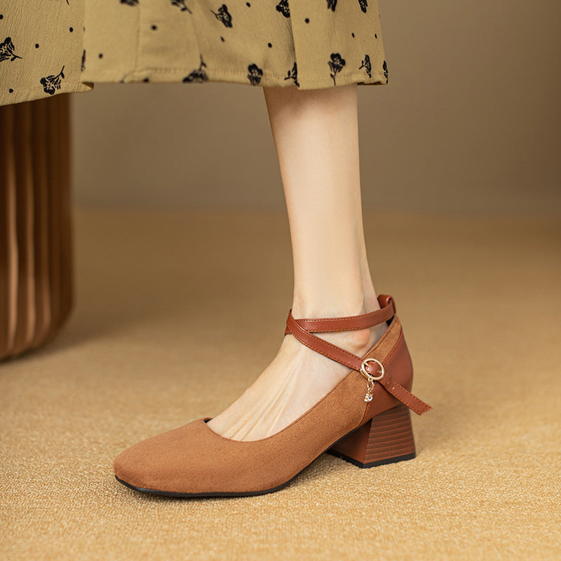 Anna-Berg | Suede Heels