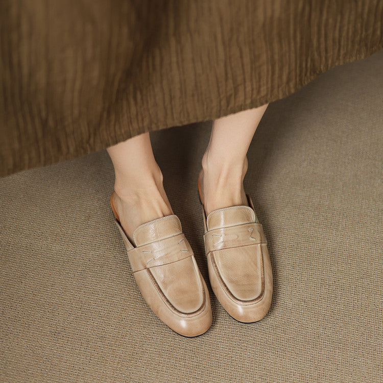 Anna-Berg | Genuine Leather Mules