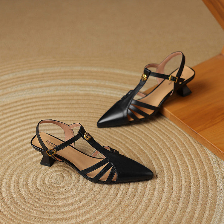 Anna-Berg | Genuine Leather Heels