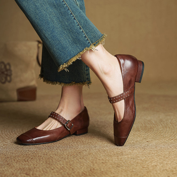 Anna-Berg | Genuine Leather Heels