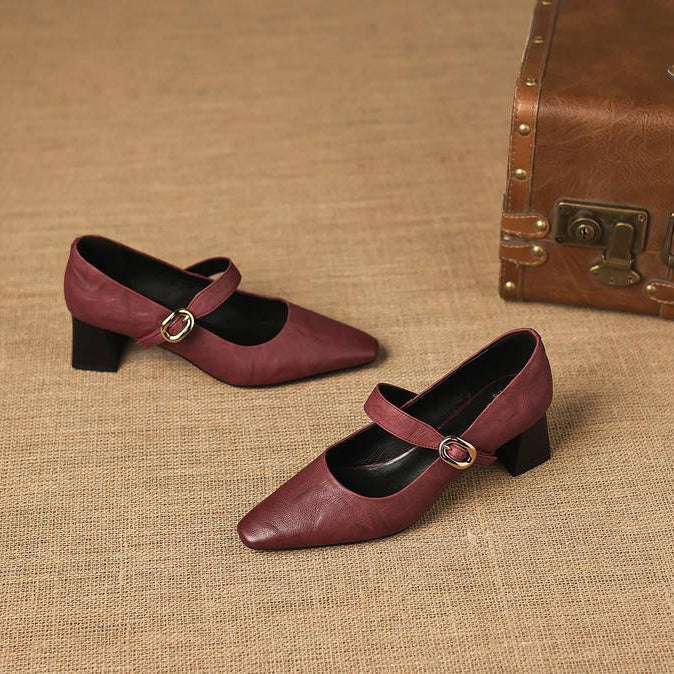 Anna-Berg | Genuine Leather Heels