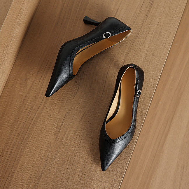Anna-Berg | Genuine Leather Heels