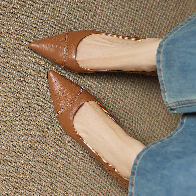 Anna-Berg | Genuine Leather Heels