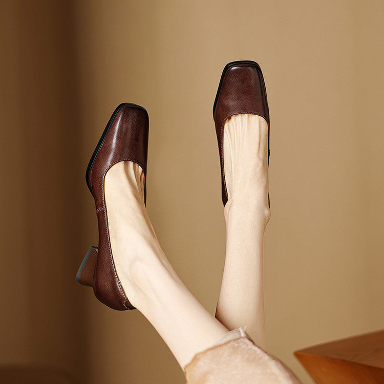 Anna-Berg | Genuine Leather Heels