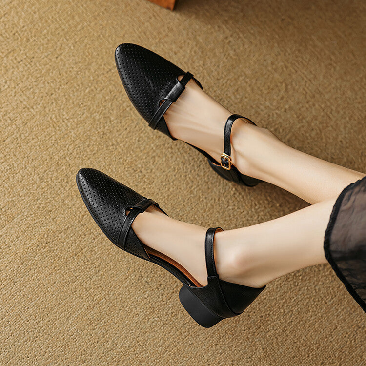 Anna-Berg | Genuine Leather Heels
