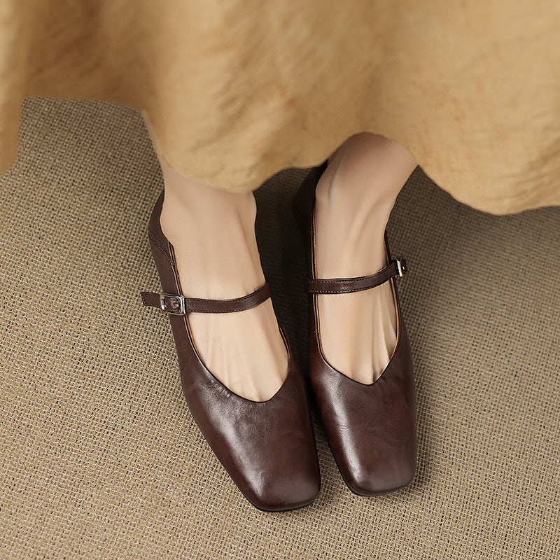 Anna-Berg | Genuine Leather Flats