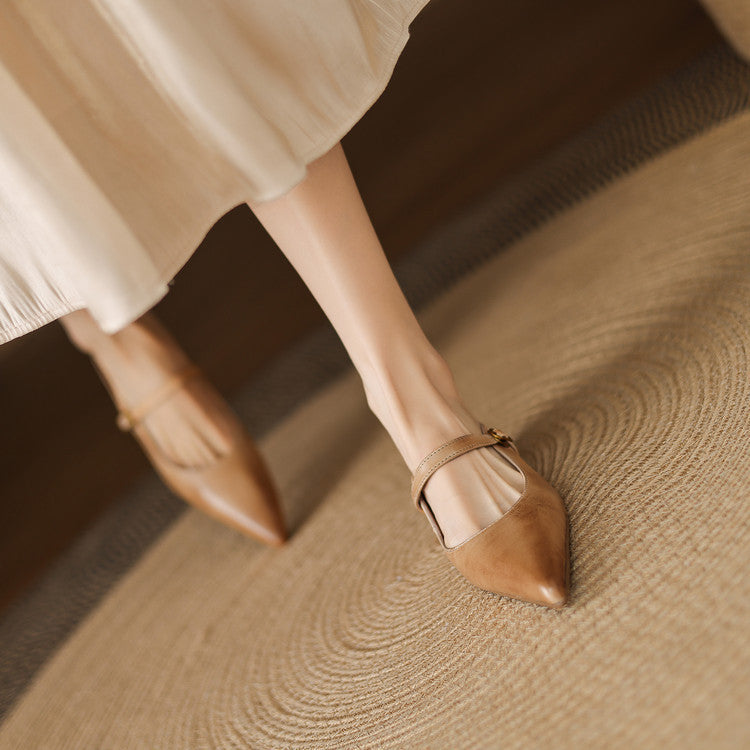 Anna-Berg | Genuine Leather Mules