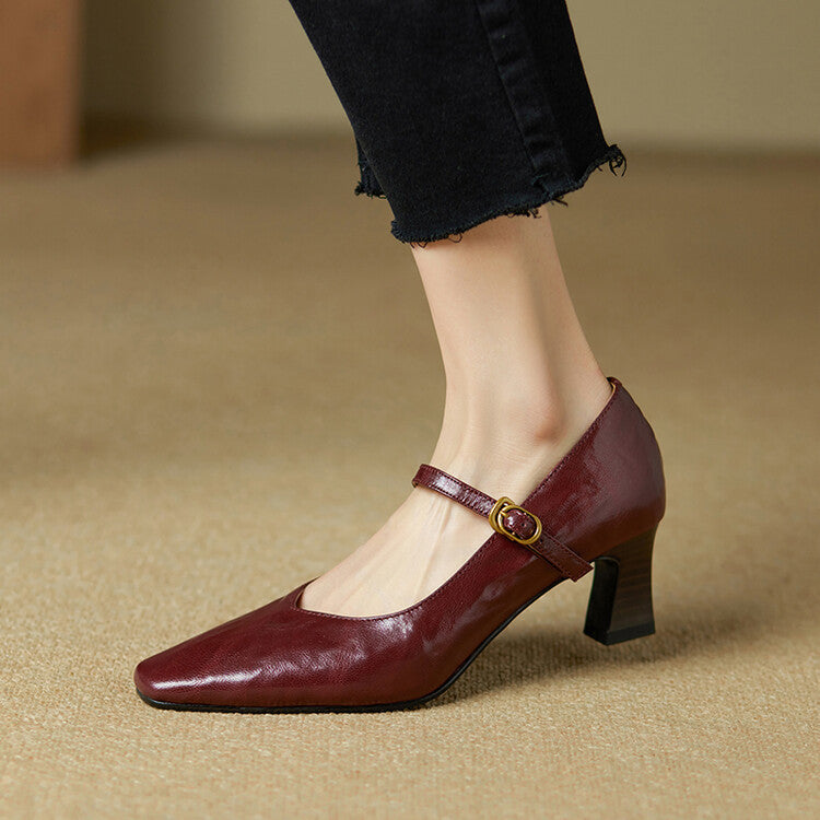 Anna-Berg | Genuine Leather Heels
