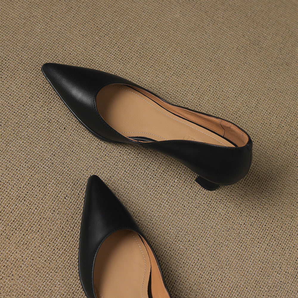 Anna-Berg | Leather Heels
