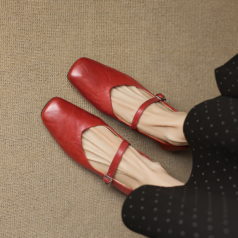 Anna-Berg | Genuine Leather Flats
