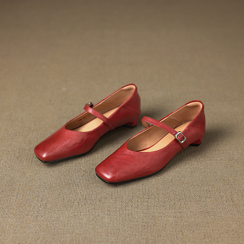 Anna-Berg | Genuine Leather Flats