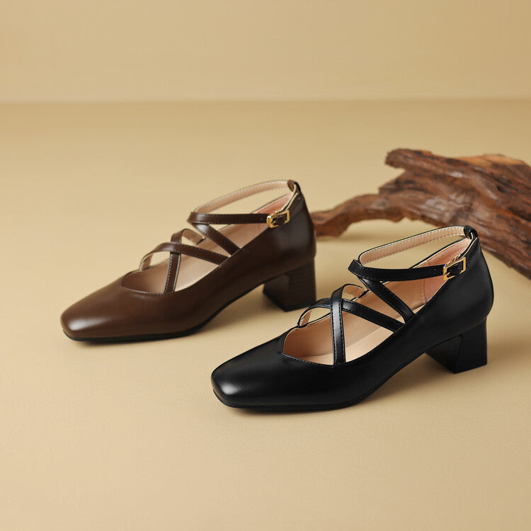 Anna-Berg | Leather Heels