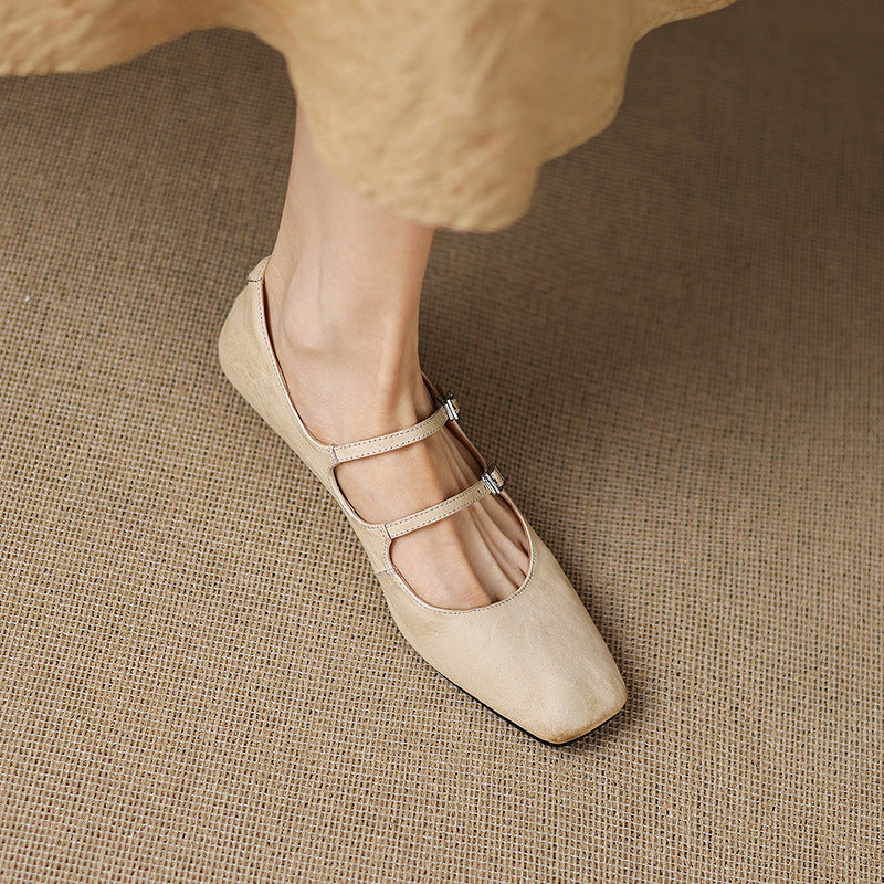 Anna-Berg | Genuine Leather Flats