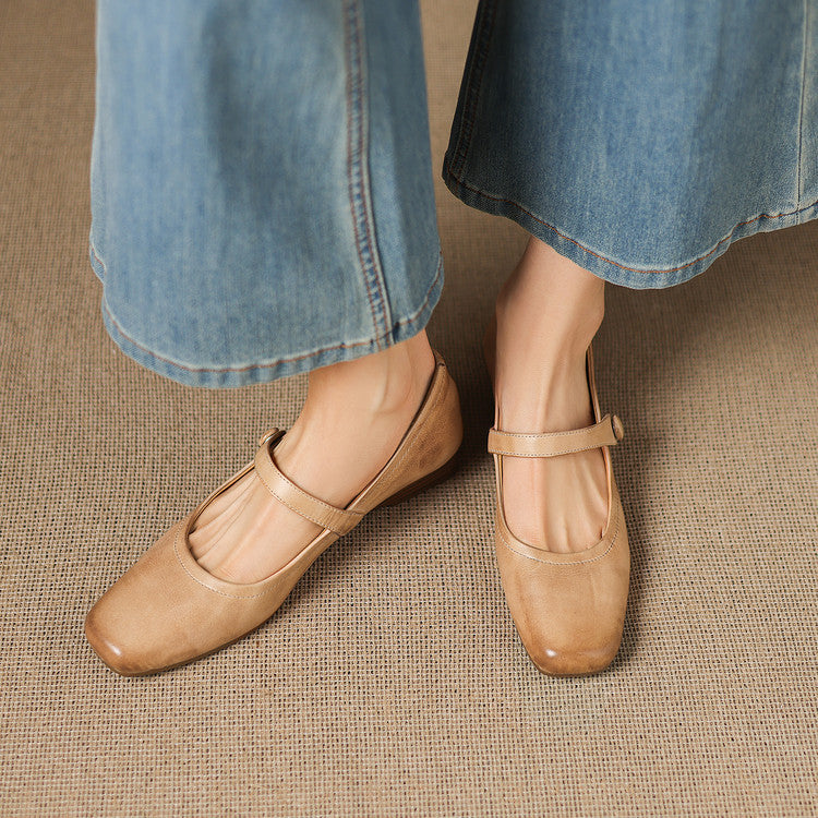 Anna-Berg | Genuine Leather Flats