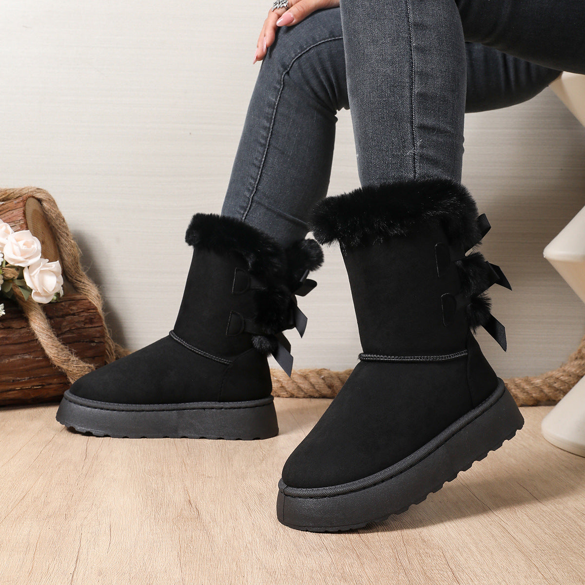 Anna-Berg | Leather Ankle Boots
