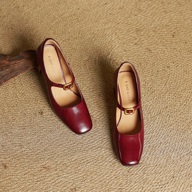 Anna-Berg | Genuine Leather Heels