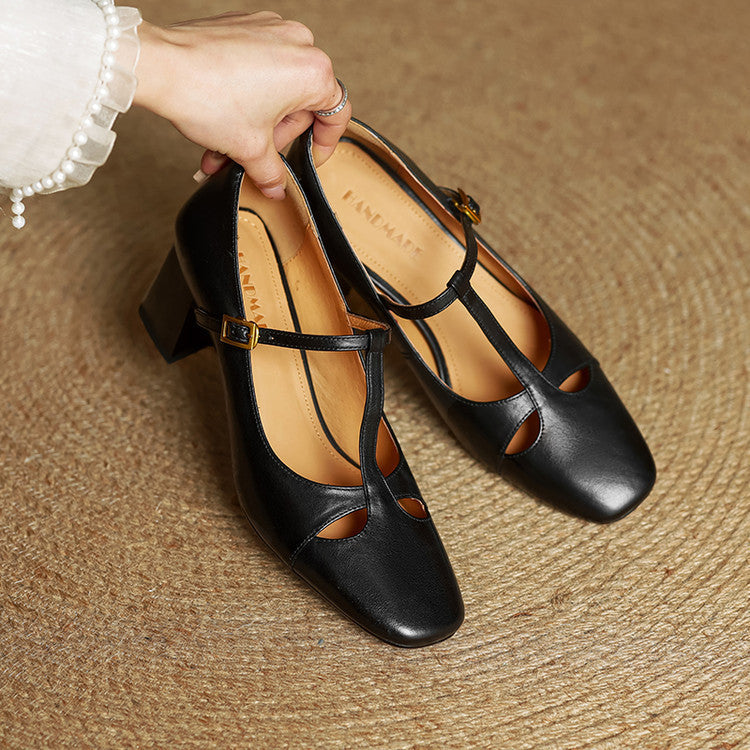 Anna-Berg | Genuine Leather Heels