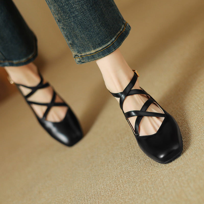 Anna-Berg | Leather Heels