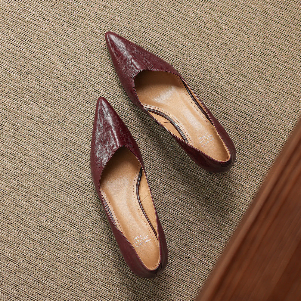 Anna-Berg | Genuine Leather Heels