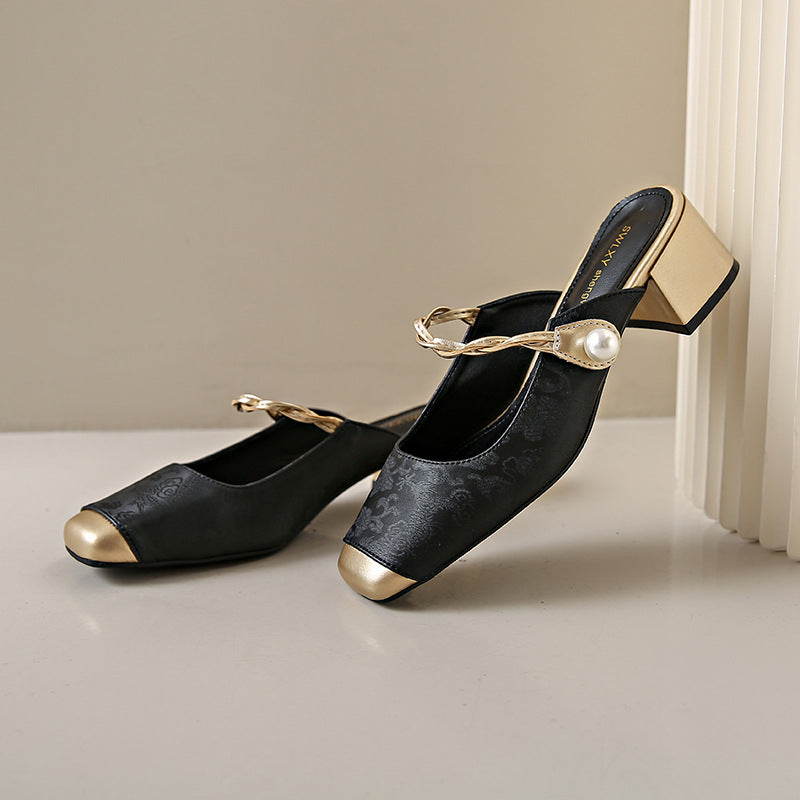 Anna-Berg | Genuine Leather Mules