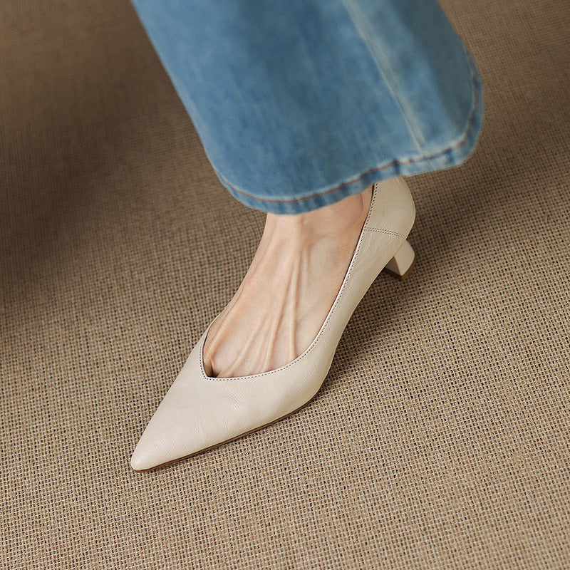 Anna-Berg | Genuine Leather Heels