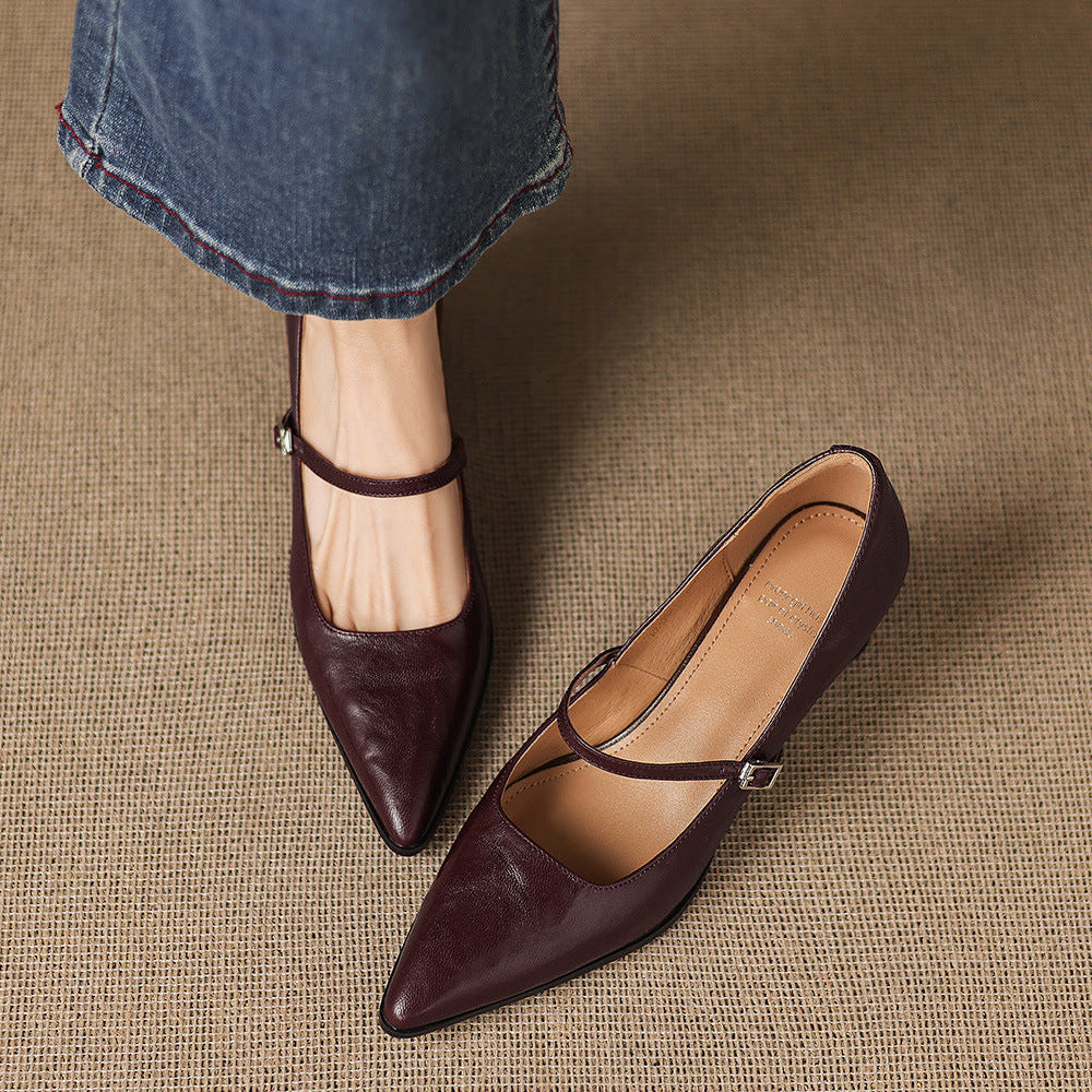 Anna-Berg | Genuine Leather Heels