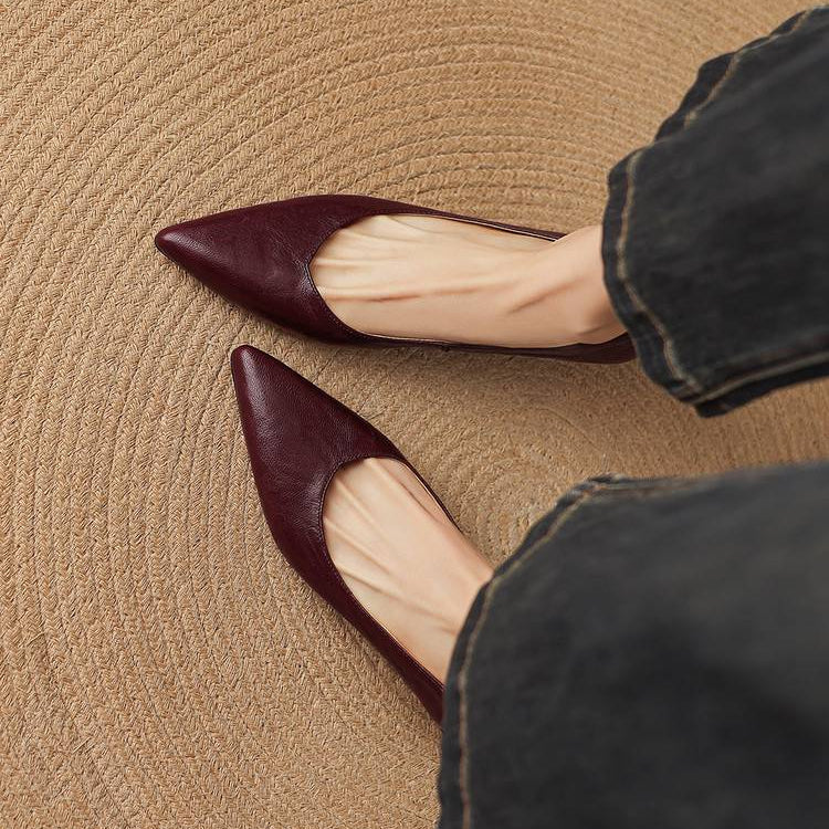 Anna-Berg | Genuine Leather Heels