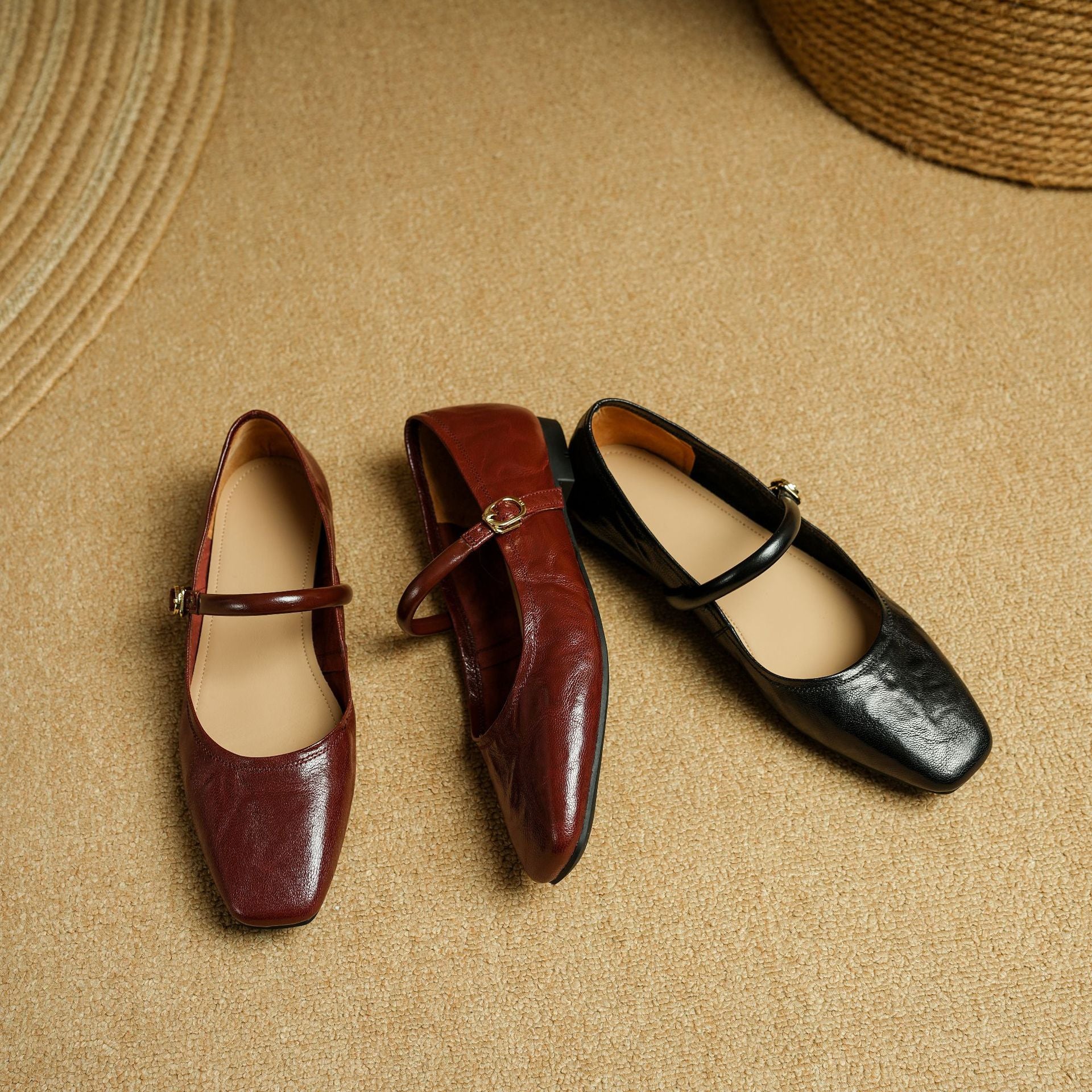 Anna-Berg | Genuine Leather Flats