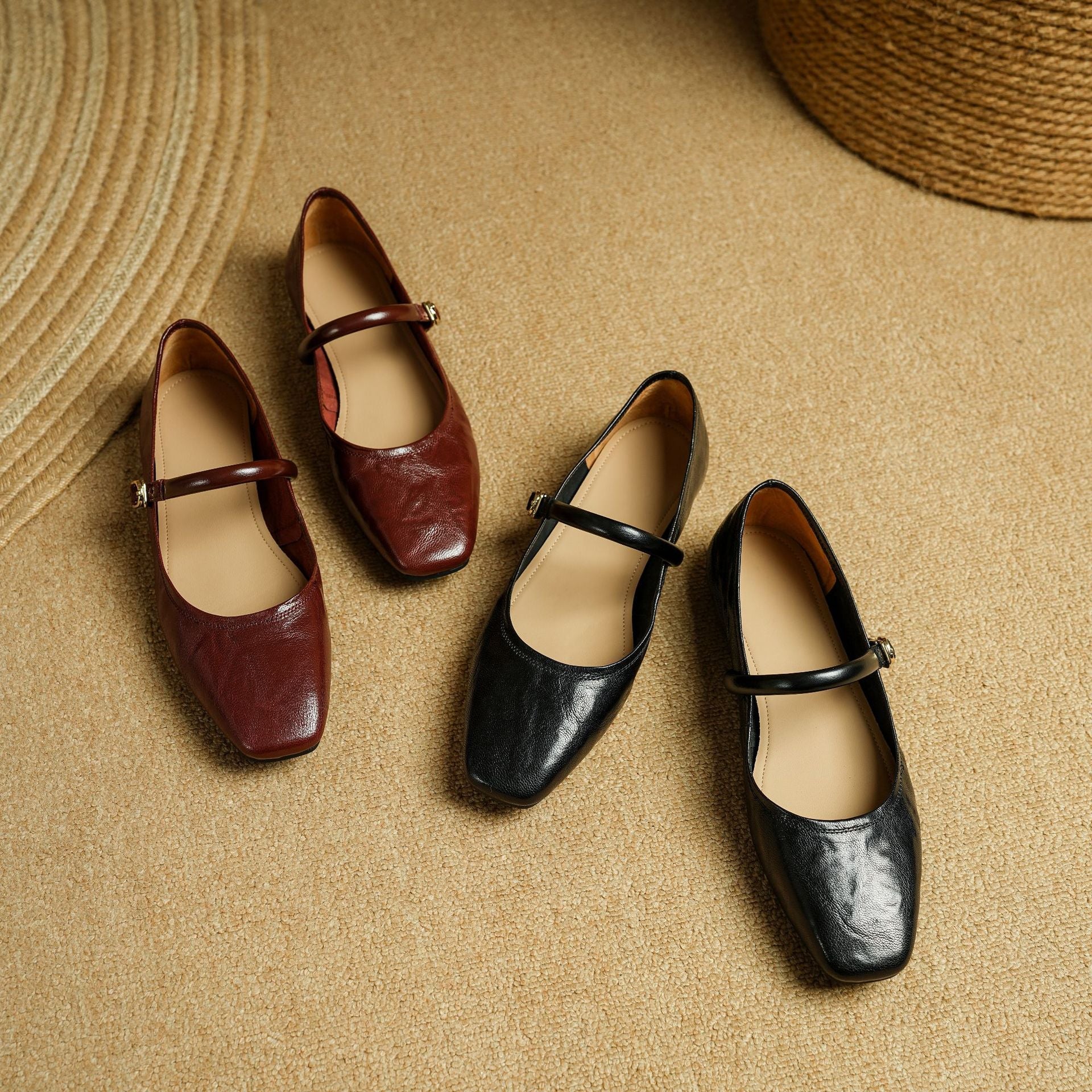 Anna-Berg | Genuine Leather Flats