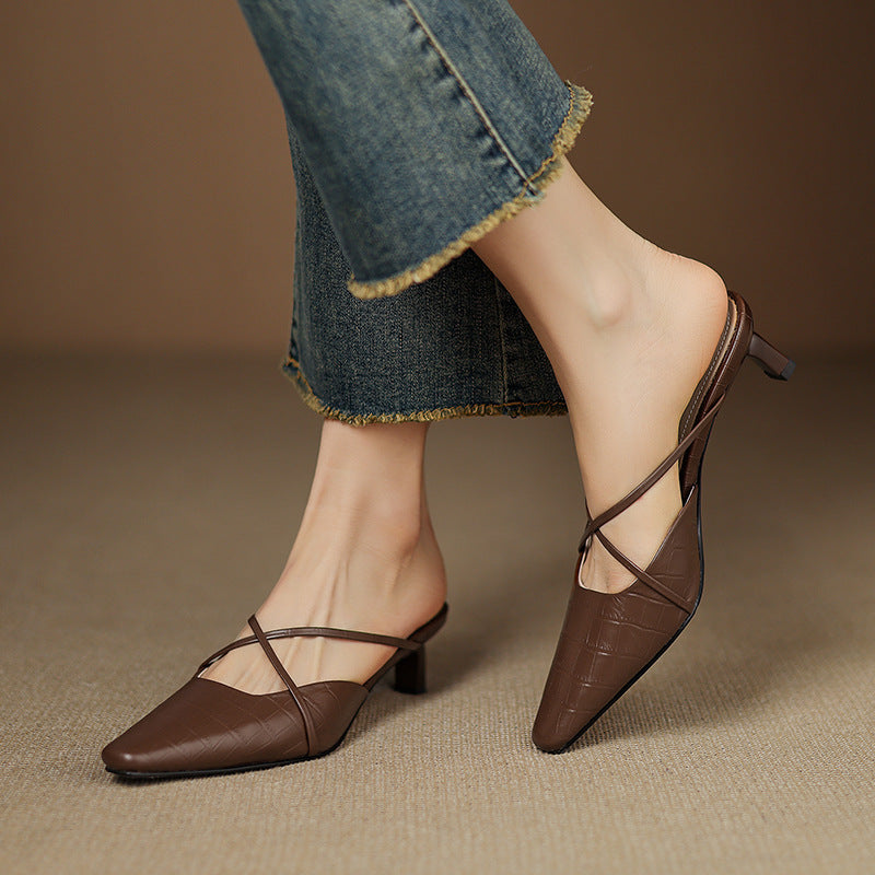 Anna-Berg | Genuine Leather Mules