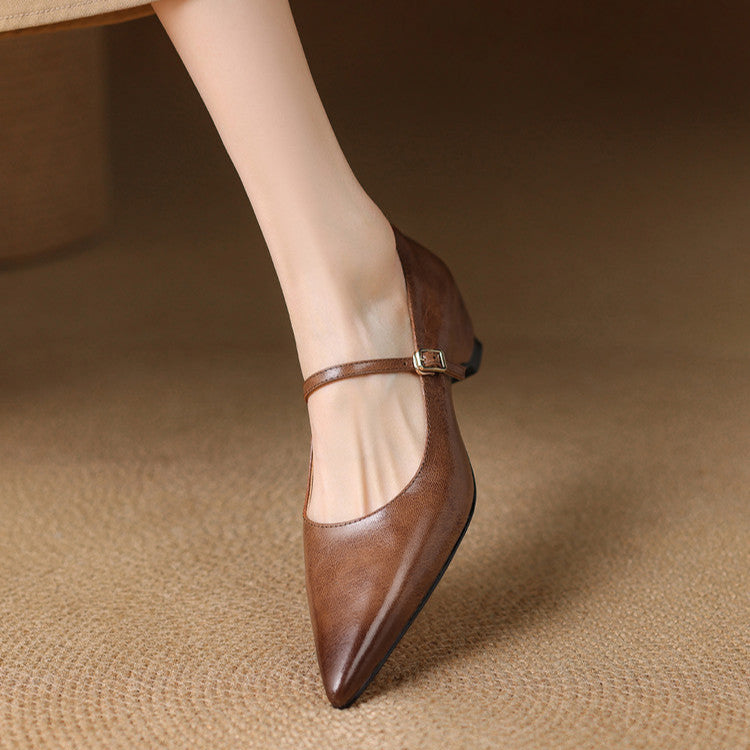 Anna-Berg | Genuine Leather Heels