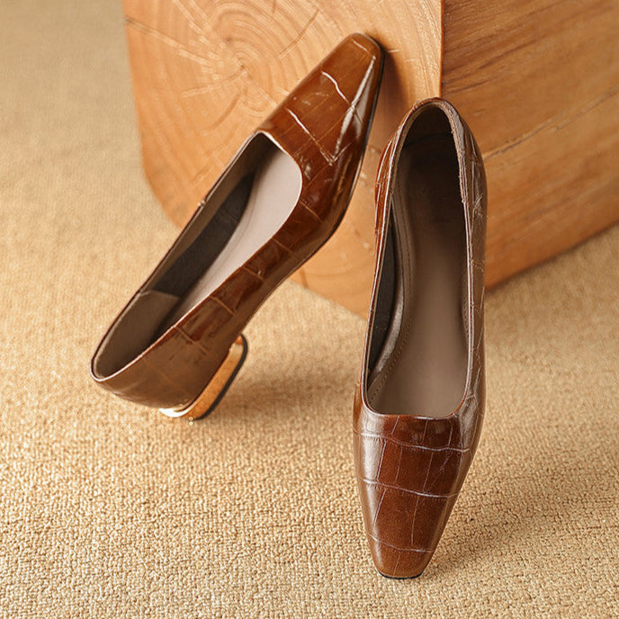 Anna-Berg | Genuine Leather Heels
