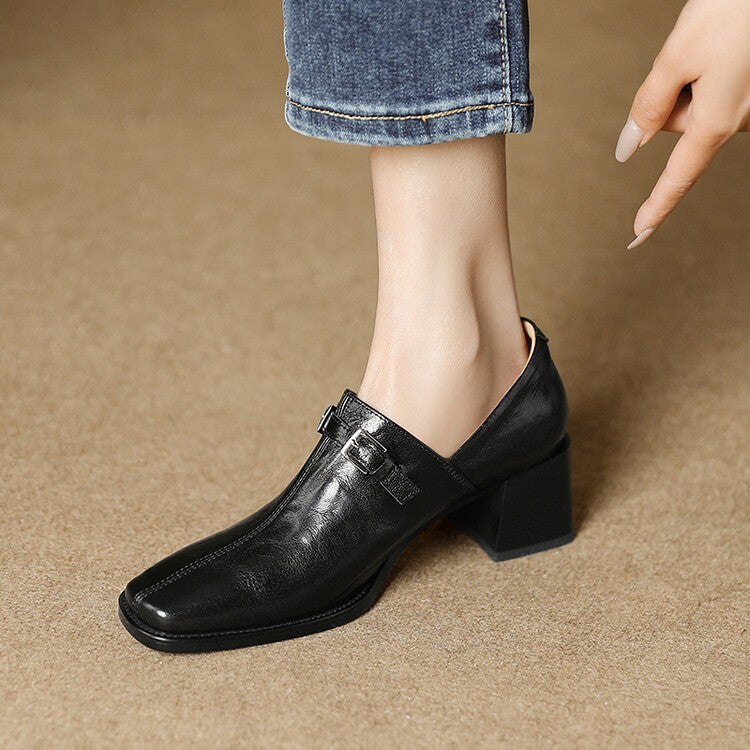 Anna-Berg | Genuine Leather Heels